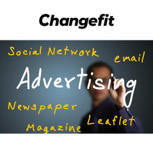 Load image into Gallery viewer, Changefit Advertising Services,Advertising,social network,email,newspaper,leaflet,magazine,Provide first-class advertising services to promote the sales of goods.
