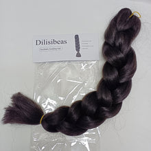 Load image into Gallery viewer, Dilisibeas Synthetic braiding hair,Braiding Hair Extensions for Women High Temperature Jumbo Synthetic Braiding Hair for Twist Crochet Braids.
