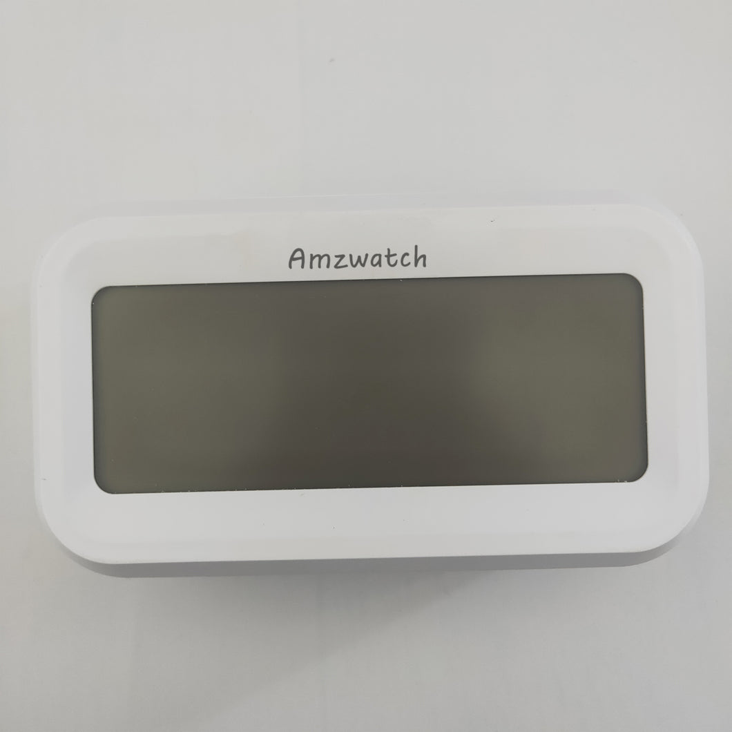 Amzwatch Alarm clocks,Compact Digital Alarm Clock with USB Port for Charging, 0-100% Brightness Dimmer