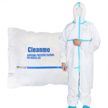 Load image into Gallery viewer, Cleanmo-Protective coveralls for medical use - Isolation Hazmat Suit with Hood Elastic Wrist Clothing Fluid Resistant
