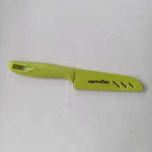 Load image into Gallery viewer, carvefun-Fruit knives, 4 Inch Peeling Knife, Fruit  Knife, PP Plastic Handle
