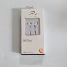 Load image into Gallery viewer, Earphones for cellular telephones,Earphones with Microphone Volume Control, (White)
