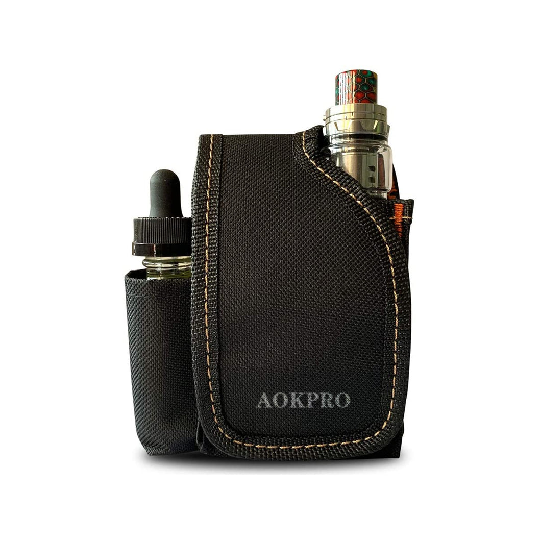 AOKPRO Electronic cigarette cases，Electronic Cigarette Holder Case ，Cigar Tobacco Protective Cover Smooth Leather Anti-Scratch Pouch