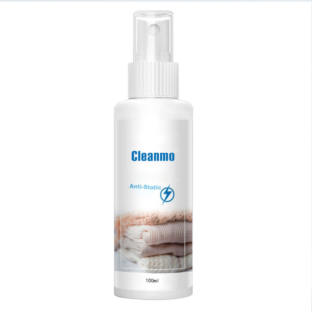 Cleanmo-Anti-static preparations for household purposes, Anti- Frizz, Fragrance Free, unscented