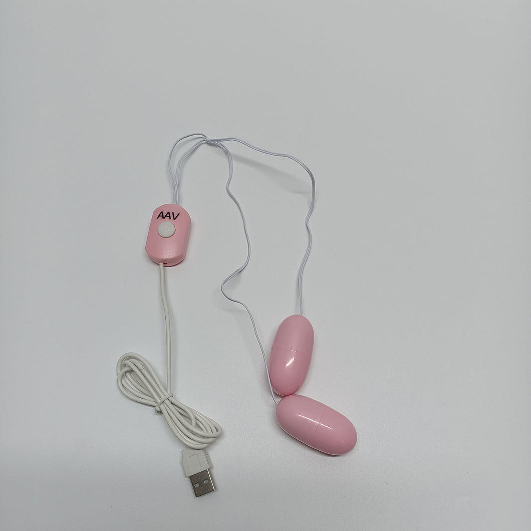 AAV Sex toys,Wired Remote Double Bullet Vibrator - Sex Toys for Couples.