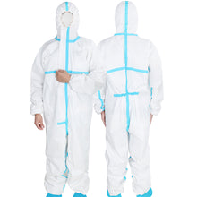 Load image into Gallery viewer, Cleanmo-Protective coveralls for medical use - Isolation Hazmat Suit with Hood Elastic Wrist Clothing Fluid Resistant
