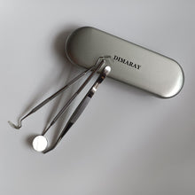 Load image into Gallery viewer, DIMARAY instruments, namely, {specify items, e.g., picks, burrs, mirrors},Dental Tools Stainless Steel Dental Hygiene Tool Set.
