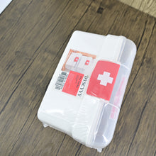 Load image into Gallery viewer, DYSCYYY First aid kits for domestic or other non-professional use,Medical Box, First Aid Box with Portable Handle, Family Emergency Kit.
